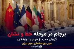 برجام در مرحله خط و نشان