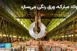 فولاد مبارکه، ورق رنگی می‌سازد