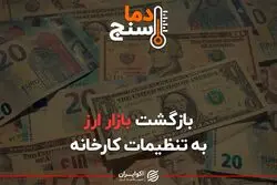  بازگشت بازار ارز به تنظیمات کارخانه