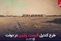 طرح کنترل قیمت زمین در دولت