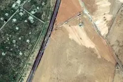 مصر برای وضعیت اضطراری آماده می‌شود؛ ساخت منطقه حائل در مرز با غزه به روایت تصاویر ماهواره‌ای