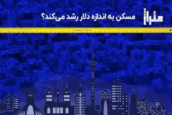 مسکن به اندازه دلار رشد می‌ کند ؟