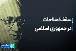 سقف اصلاحات در جمهوری اسلامی