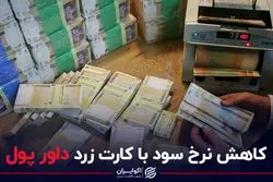 کاهش نرخ سود با کارت زرد داور پول