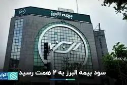 سود بیمه البرز به ٢ همت رسید