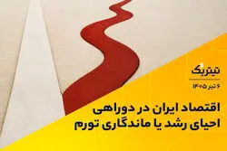 اقتصاد ایران در دوراهی احیای رشد یا ماندگاری تورم