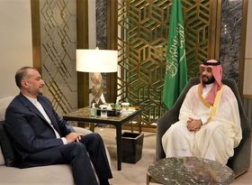 امیرعبداللهیان با بن سلمان دیدار کرد