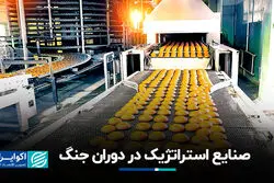 صنایع استراتژیک در دوره جنگ