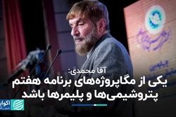 یکی از مگاپروژه‌های برنامه هفتم پتروشیمی‌ها و پلیمرها باشد