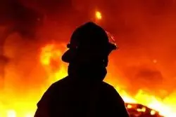 وقوع آتش‌سوزی در خیابان پیروزی تهران