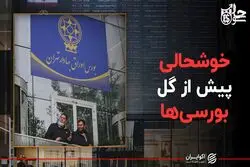 خوشحالی پیش از گل بورسی‌ها