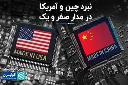 نبرد چین و آمریکا در مدار صفر و یک
