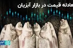 معادله قیمت در بازار آبزیان 