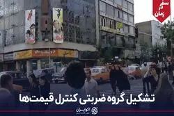 سفر در زمان؛ تشکیل گروه ضربتی کنترل قیمت‌ها