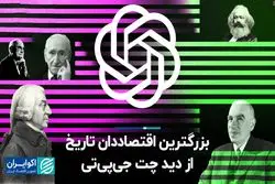 بزرگترین اقتصاددان تاریخ از دید چت جی‌پی‌تی