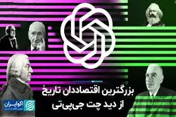 بزرگترین اقتصاددان تاریخ از دید چت جی‌پی‌تی