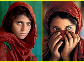 دختر افغان که عکسش جهان را تکان داد، اکنون کجاست؟ +تصاویر