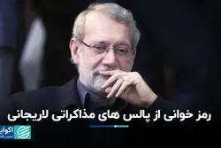  رمزخوانی از پالس‌های مذاکراتی لاریجانی/ تخفیف نفت ایران به چین حداقل شد