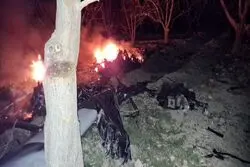  یک فروند پهپاد هرمس در آسمان بروجرد منهدم شد