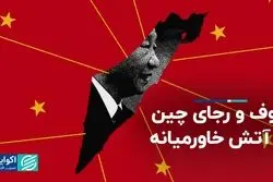 شمشیر دولبه خاورمیانه برای چین