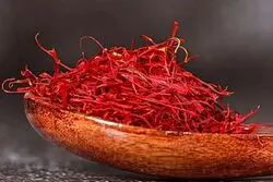 ارزش صادراتی زعفران نصف شد