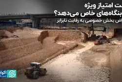 دولت امتیاز ویژه به بنگاه‌های خاص می‌دهد؟