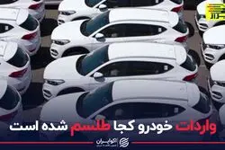 واردات خودرو کجا طلسم شده است؟