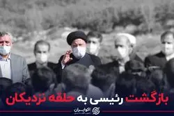 بازگشت رئیسی به حلقه نزدیکان