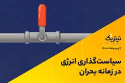 سیاست‌گذاری انرژی در زمانه بحران