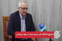ماجرای اختلاف طیب‌نیا و سیف در دولت روحانی