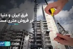 فرق ایران و دنیا در فروش متری مسکن