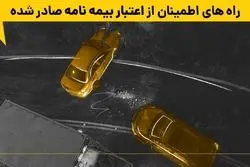 راه های اطمینان از اعتبار بیمه نامه صادر شده