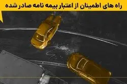 راه های اطمینان از اعتبار بیمه نامه صادر شده