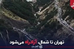 سفر در زمان/ تهران تا شمال، آزادراه می‌شود