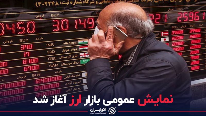 نمایش عمومی بازار ارز آغاز شد