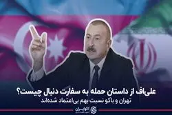 علی‌اف از داستان حمله به سفارت دنبال چیست؟