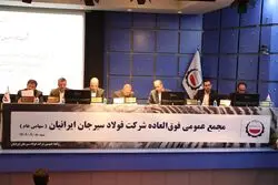مجمع عمومی فوق‌العاده شرکت فولاد سیرجان ایرانیان با نماد «سیسکو» برگزار شد.