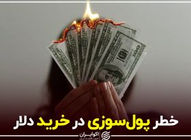 خطر پول‌سوزی در خرید دلار