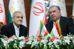 پیام رئیس‌جمهور تاجیکستان به پزشکیان/ ماجرا چیست؟