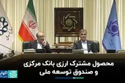 تفاهم‌نامه 2 میلیارد یورویی بانک مرکزی و صندوق توسعه ملی