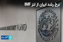 نرخ رشد ایران از لنز IMF