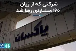 شرکتی که از زیان ۱۶۰ میلیاردی رها شد