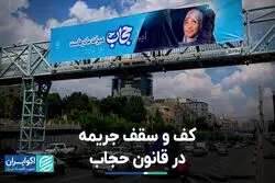 کف و سقف جریمه در قانون حجاب 