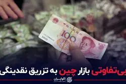 بی‌تفاوتی بازار چین به تزریق نقدینگی