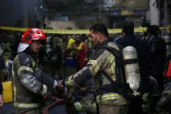 جزییات آتش سوزی در ساختمان 153 خیابان بهار/ شهادت یک آتش نشان 