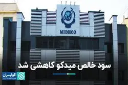 کاهش سود خالص میدکو / شکایت پتروشیمی غدیر از مدیران قبلی