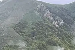 امدادگران به محل بالگرد حامل رئیس جمهور رسیدند

