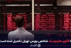 آیا الگوی هارمونیک شاخص بورس تهران تکمیل شده است؟