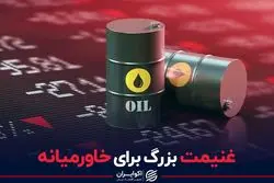 غنیمت بزرگ برای خاورمیانه