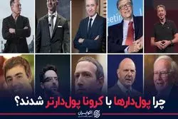 چرا پول‌دارها با کرونا پول‌دارتر شدند؟